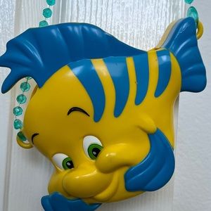 RARE Vintage Little Mermaid Flounder Mini Purse